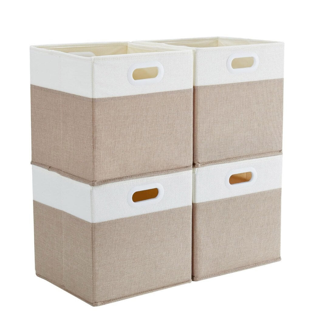 33cm Fabric Storage Cubes for Cube Shelving (1/3/4 Pack) - Image 102