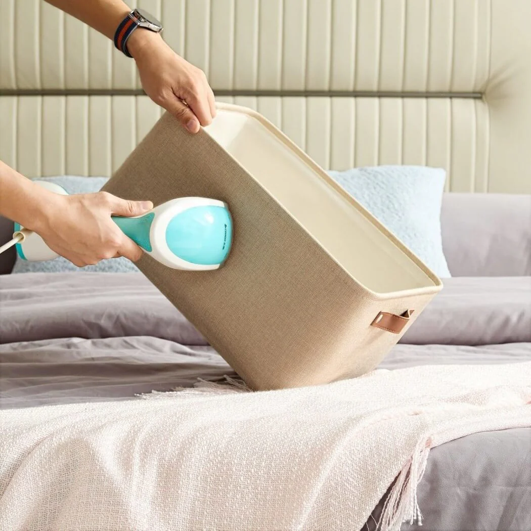 Foldable Fabric Storage Boxes with Handles (Light Khaki) 1/3/4-Pack - Image 51