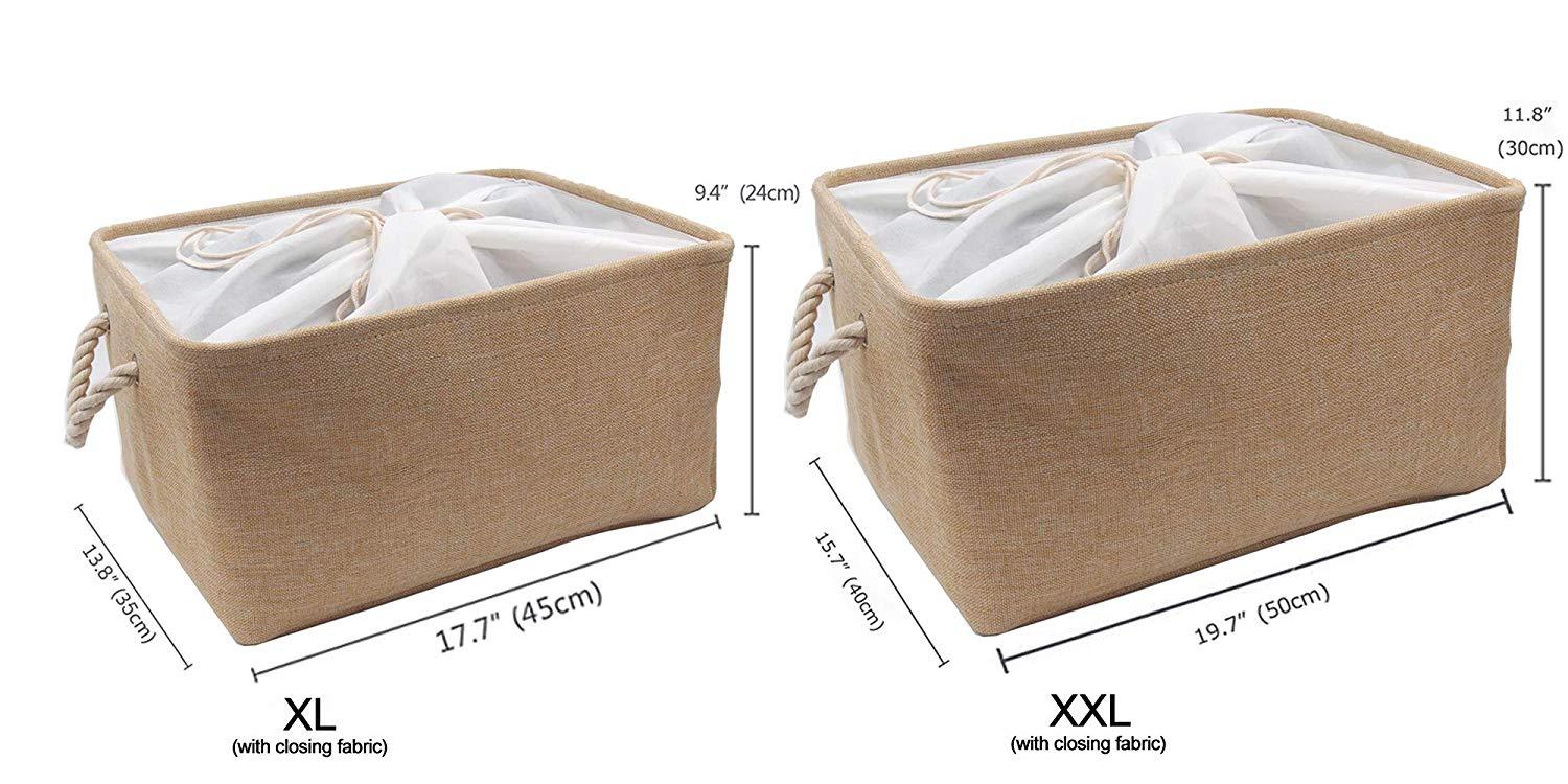 Jumbo Storage Bins with Drawstring - Image 11