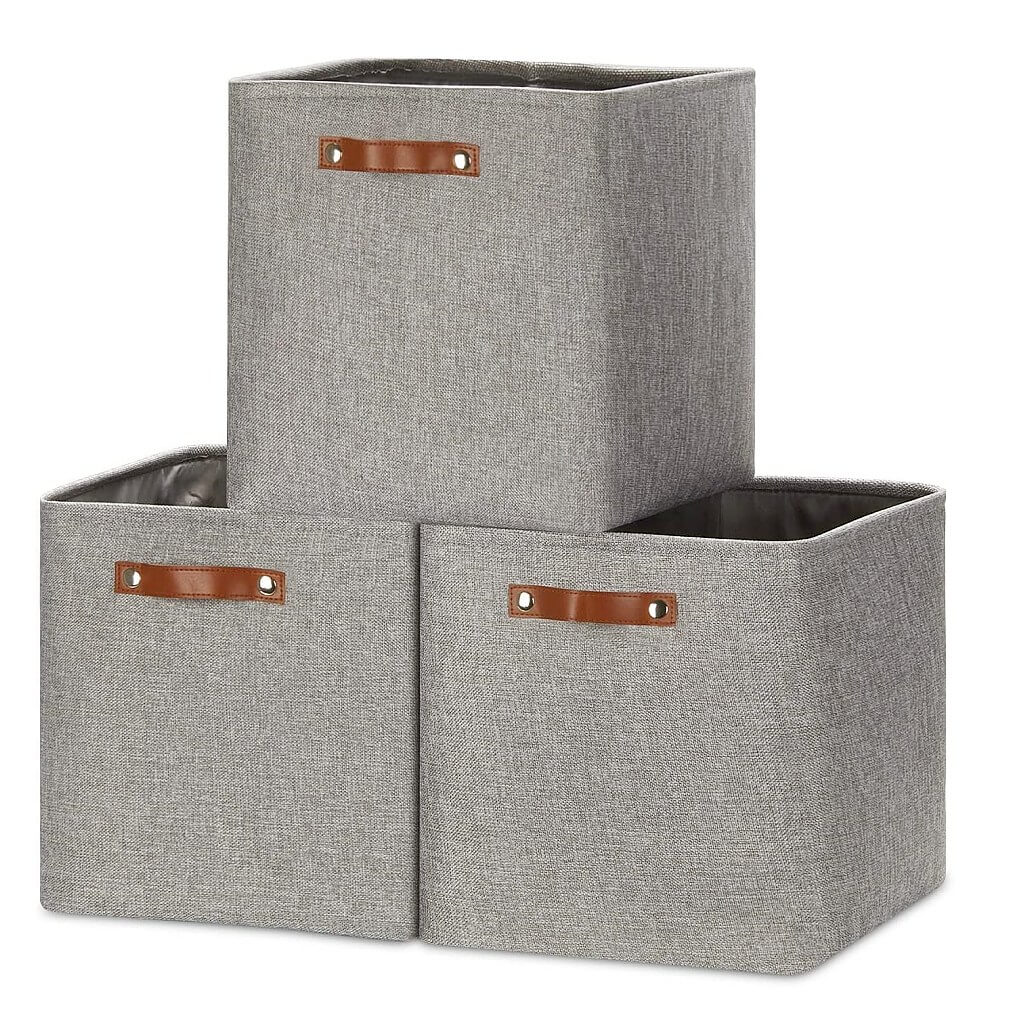Grey Cube Storage Boxes - Image 7